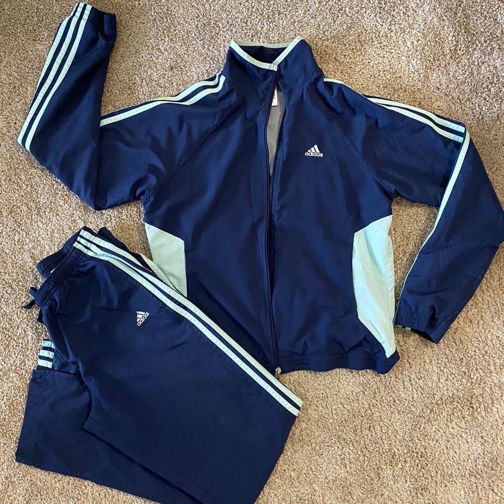 Rare find Adidas Classic 2 Piece Track Suit Small